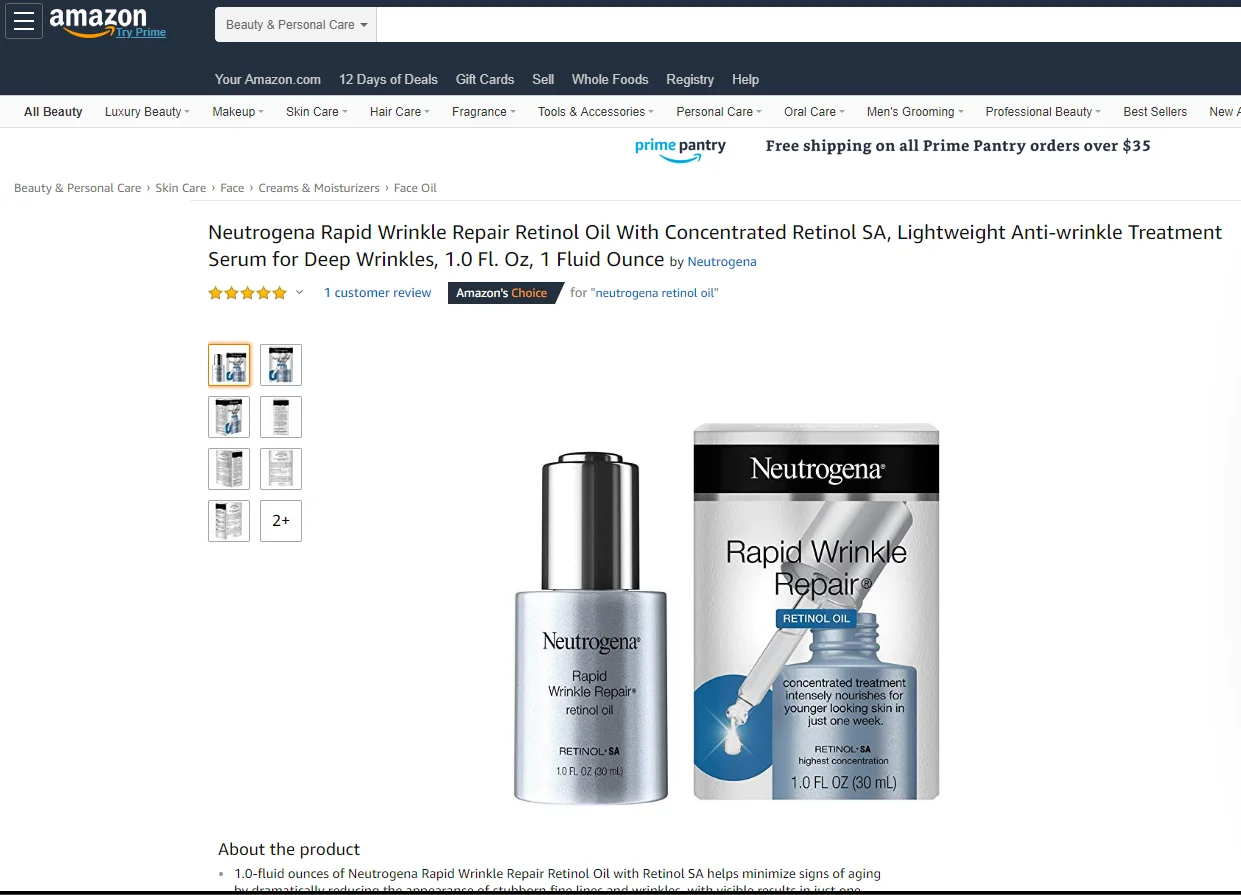 Johnson & Johnson Neutrogena, Responsible for all CGI