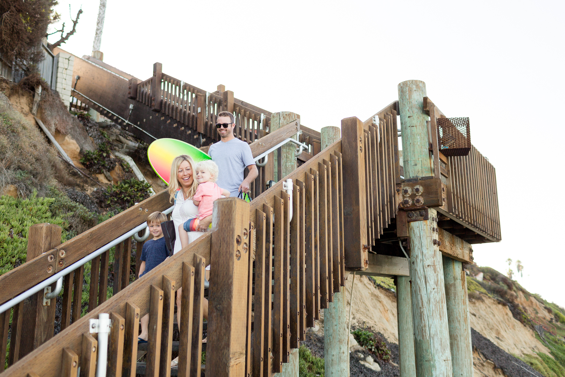 Encinitas Family Photographer | Christine Dammann Photography 2017 | Family at Grandview Beach