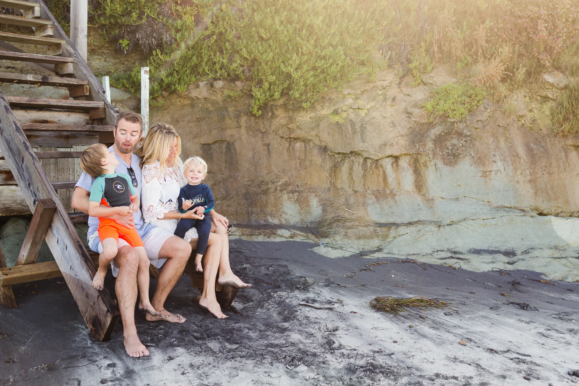 san diego family photographer christine dammann photography beach family photo