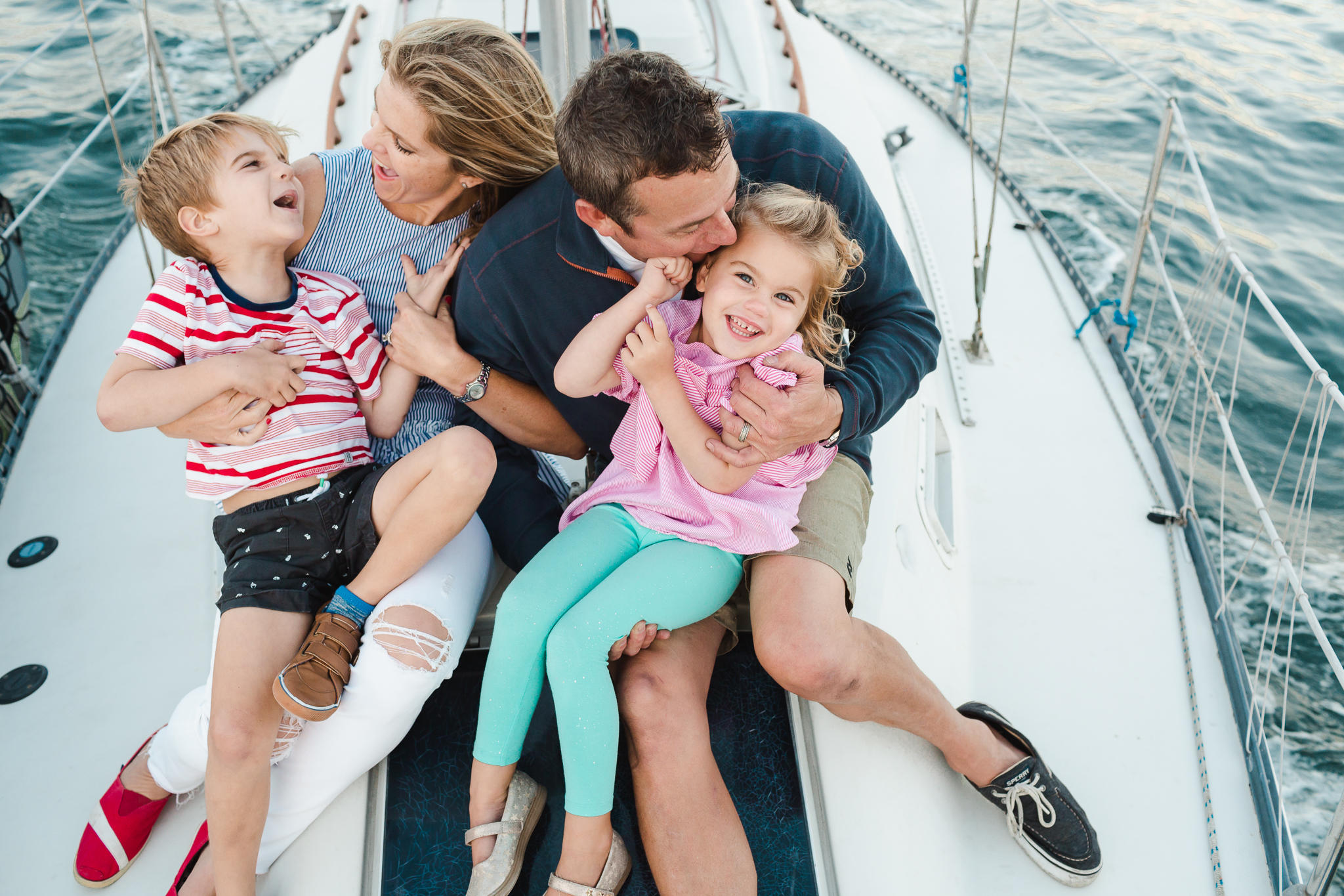 San DIego family photographer sailboat lifestyle photos
