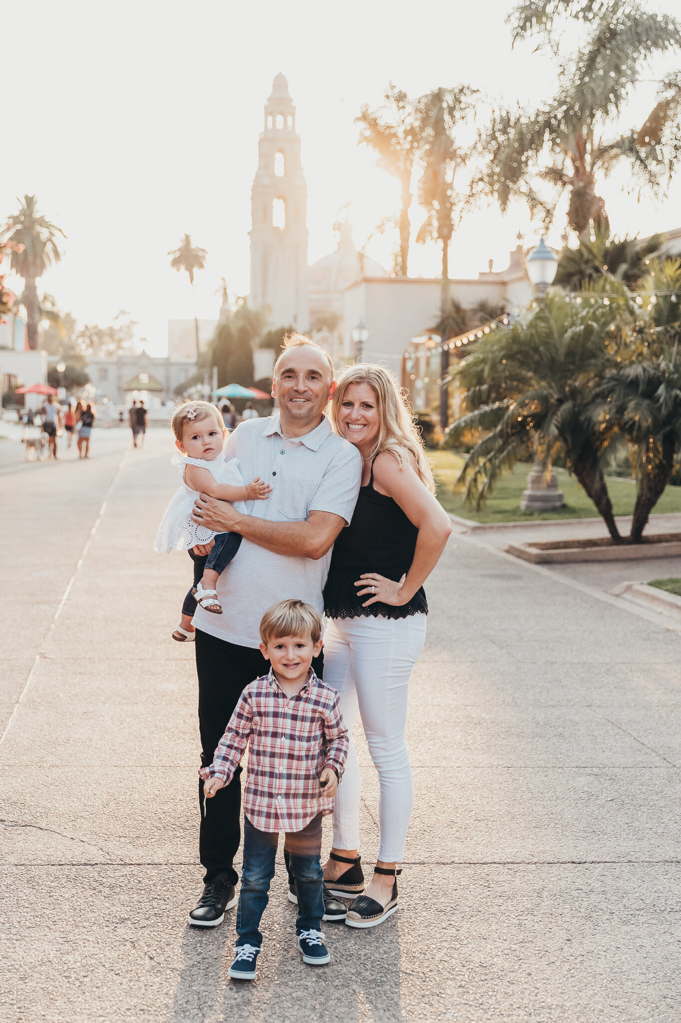 Balboa Park Family Photos San Diego