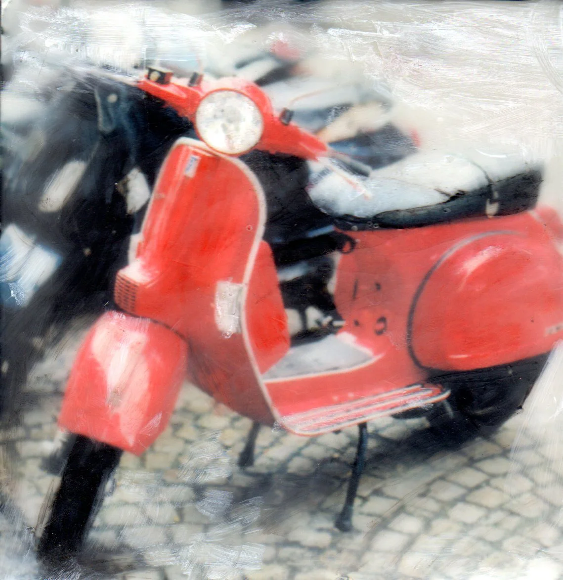 Red Vespa