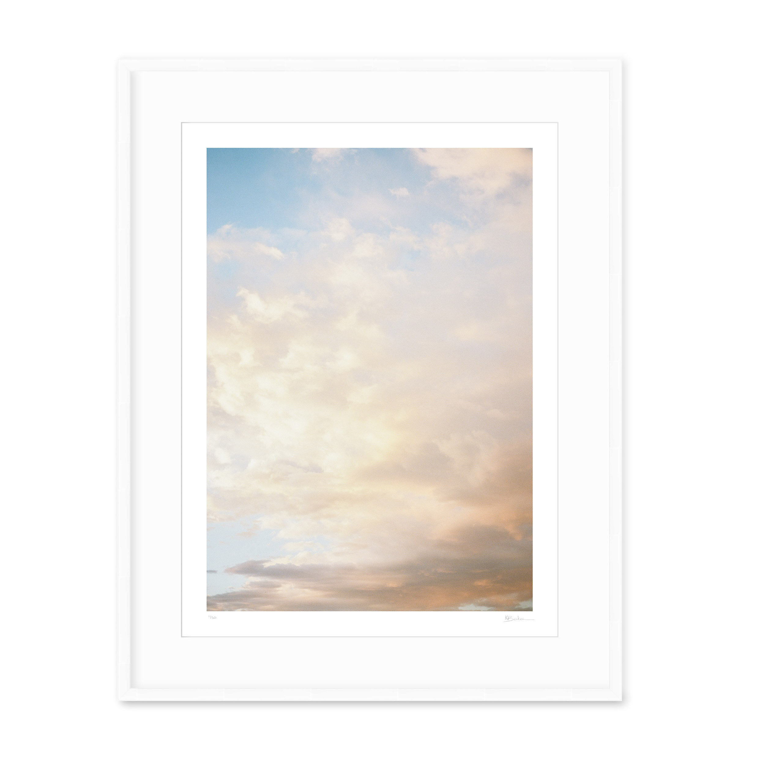 Kayla Barker Fine Art Photograph West Texas Sunset White Frame.jpg