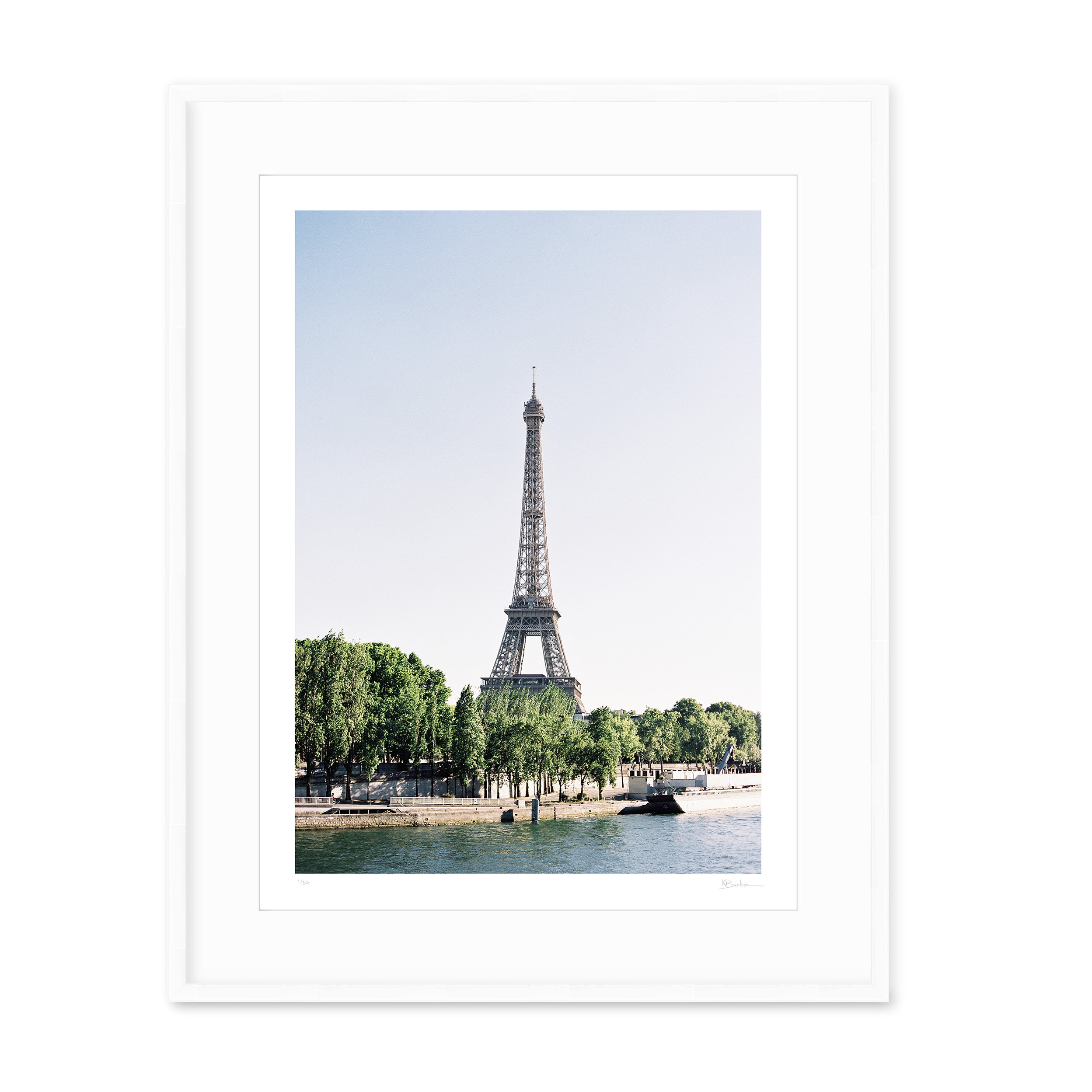 Kayla Barker Fine Art Photograph Paris A Walk in Paris White Frame.jpg