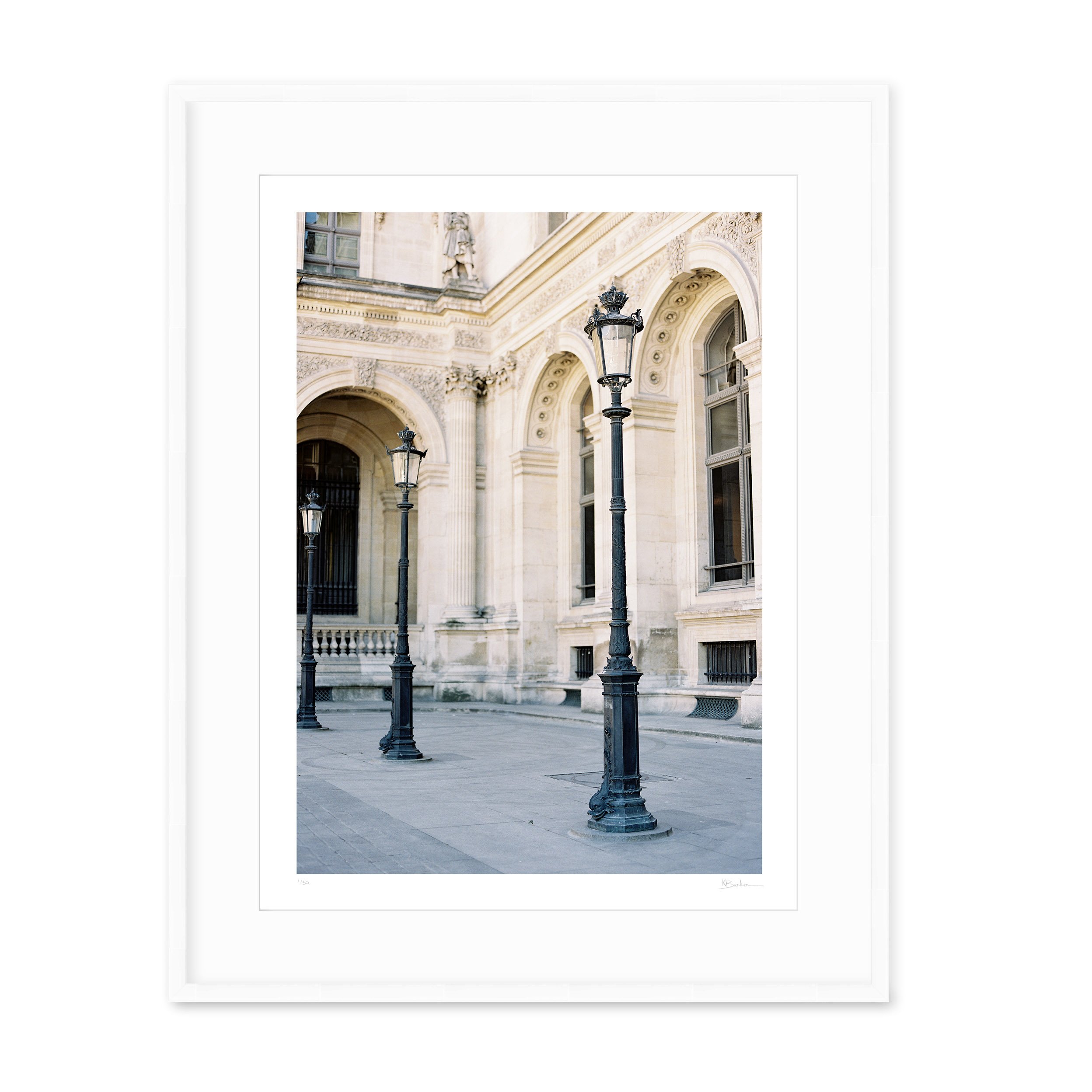 Kayla Barker Fine Art Photograph Paris Lumières White Frame.jpg