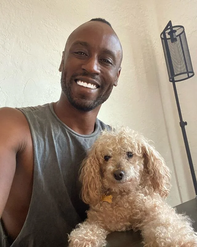 Trying to work when Lucky wants attention is futile 💁🏾&zwj;♂️🐶❤️. #workfromhome #dogsbelike
