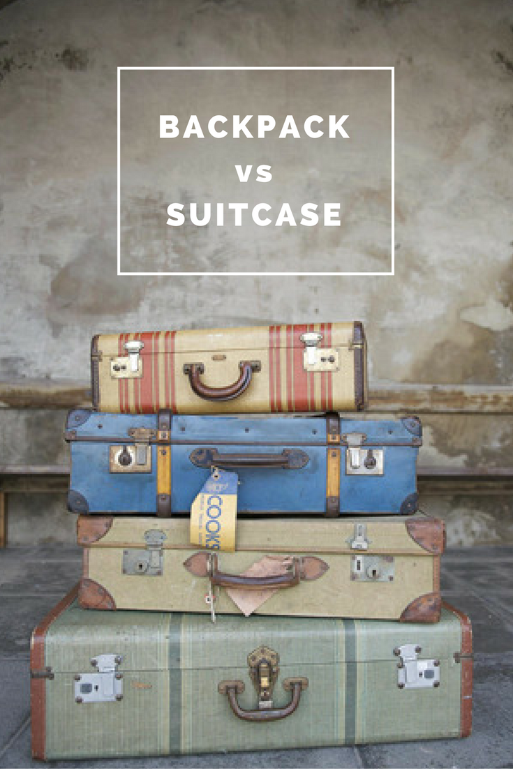 Backpack vs. Suitcase — Someday Sherpa