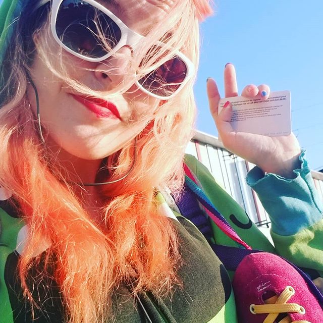 LA &amp; waiting for a bus like a magic skate dragon 
#redheads #red #LA #imadragon #color #skatelife #publictransportation #wheels #california #puffpuffpass