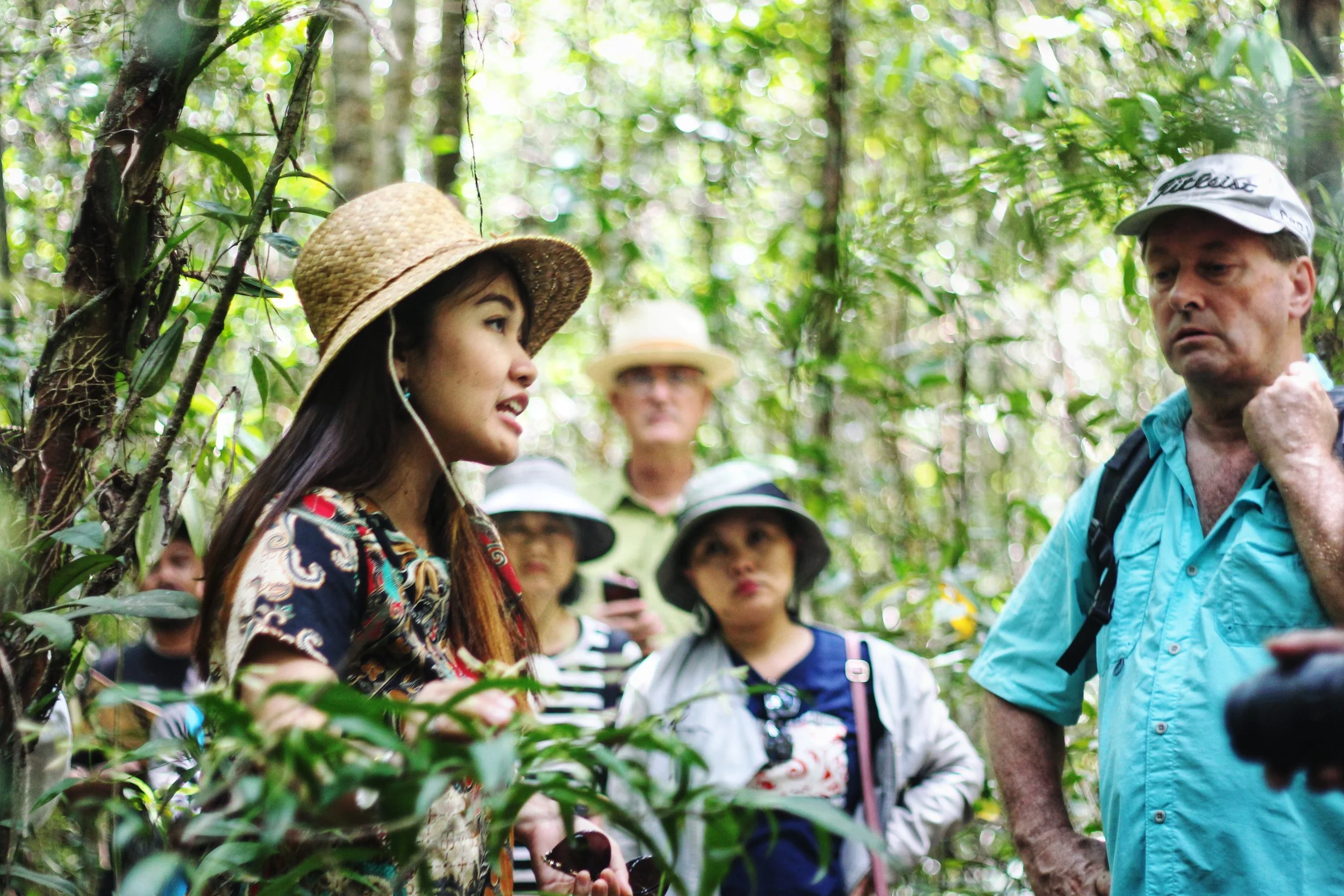 Visiting Orchid Forest in East Barito