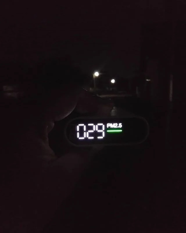 2019-11-22  20:32 WIB⁣⁣
Lokasi: Jl. Garuda VIII
#Palangkaraya, #KalimantanTengah (luar ruangan/outdoor)⁣⁣
⁣⁣
#PARTICULATEMATTER:⁣⁣
PM 2,5: 29 ug/m&sup3; ⁣
&mdash;&mdash;&mdash;&mdash;⁣⁣⁣
BATAS AMAN Kandungan Partikel Polutan PM2.5⁣⁣
- WHO (Batas Norm