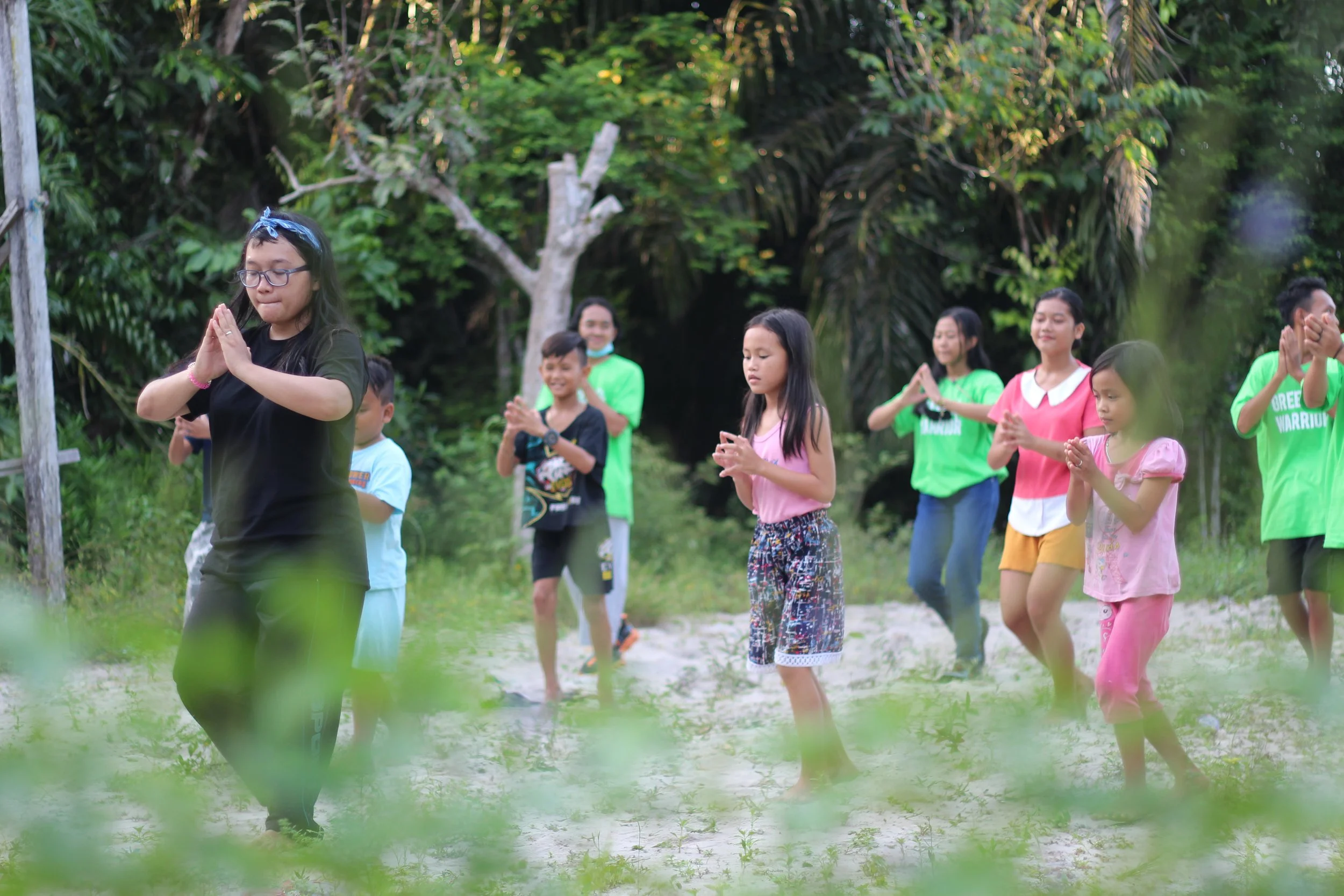 Reviving the traditional dance practice in Talekoi village