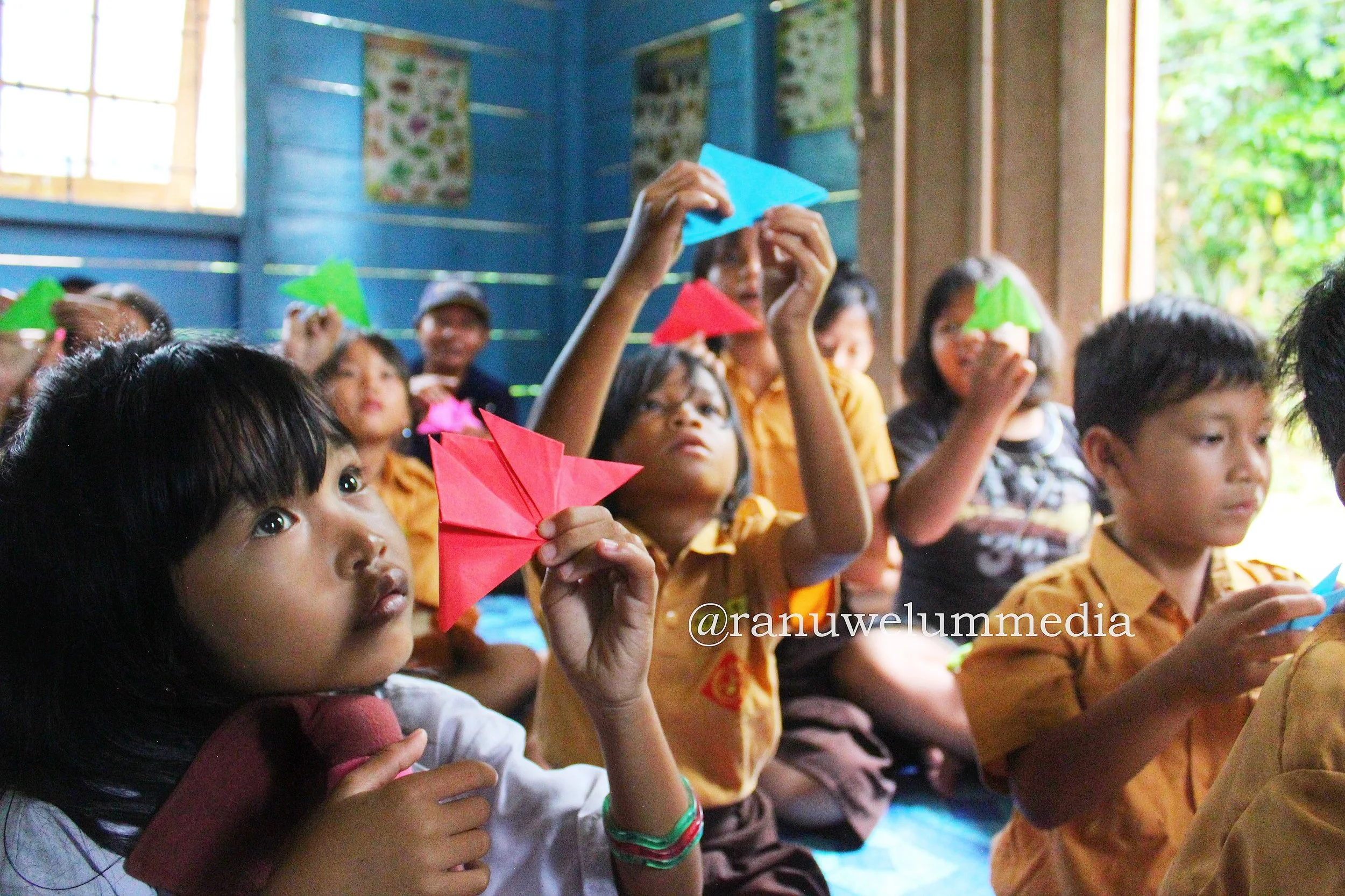 SMILE PROJECT: Paper Folding Art for Plants and Butterflies Class