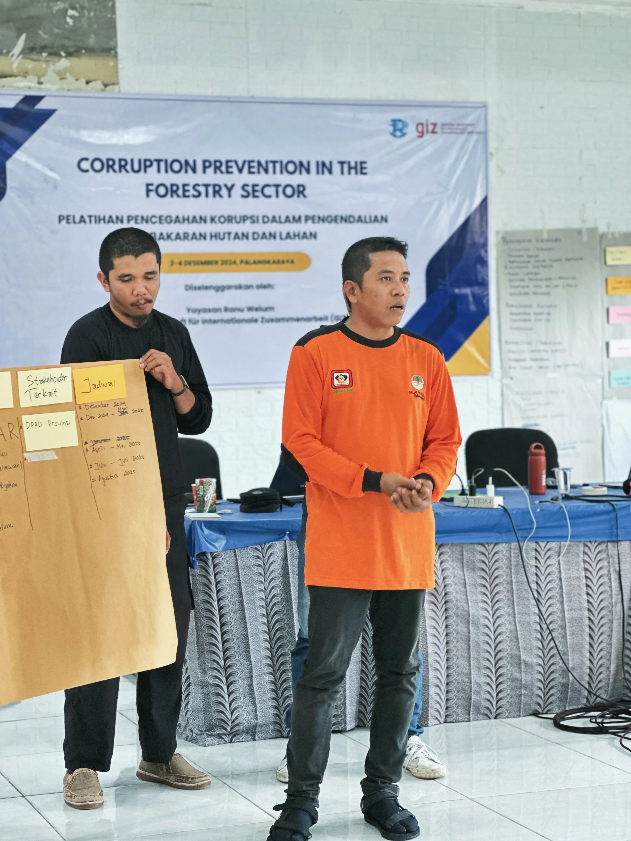 Training on Corruption Prevention in Peat and Forest Fire Management