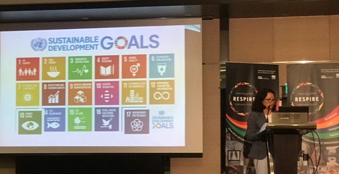 Keynote speech delivered by Celina Gorre