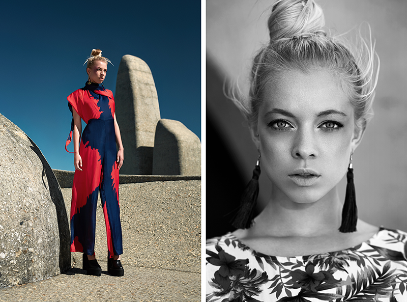 Shani photographed by Clive Myburgh for Georgette 12