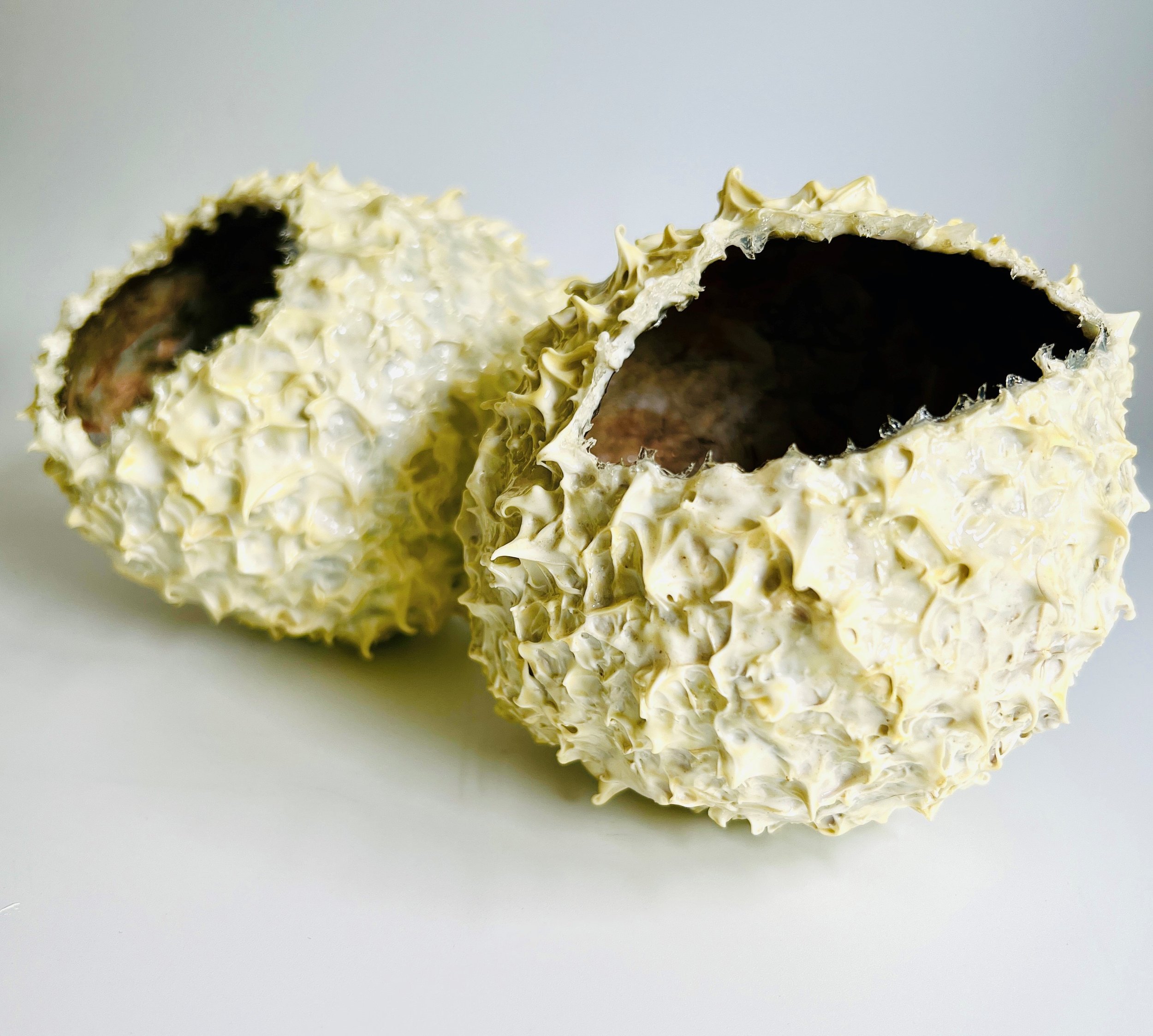 'Painted Pod Pair' SOLD