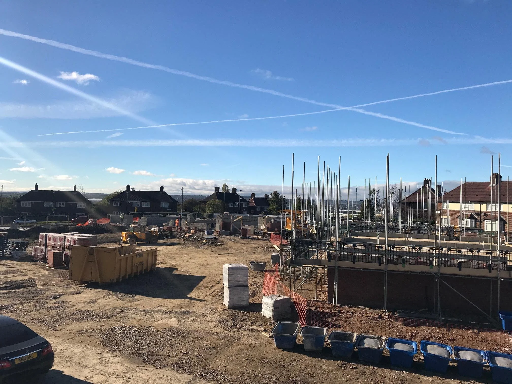 Progress on site at Halton Moor, Leeds