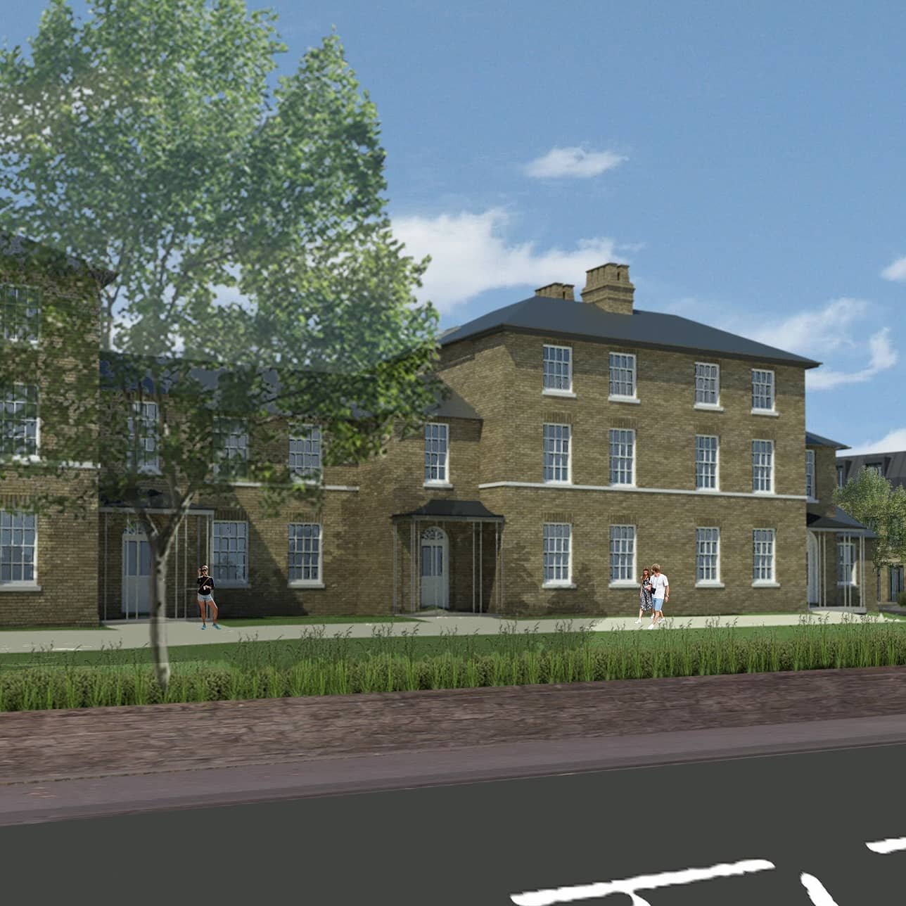 We are excited to share a fantastic project involving the conversion of a Grade II listed former hospital in Maidstone, and a number of stunning new build houses and apartments set within the grounds. 

Great work from @dhaplanninggroup during the pl