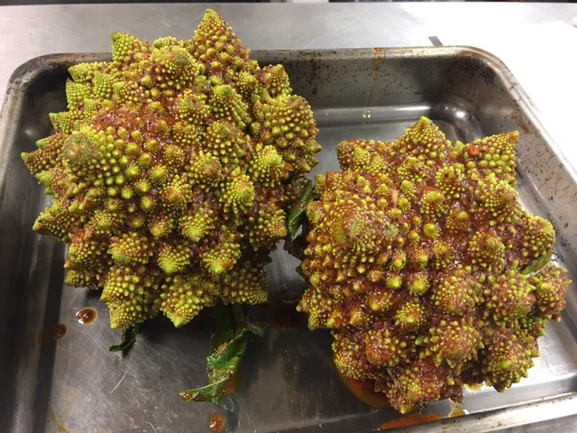 Marinated Romesco Cauliflower