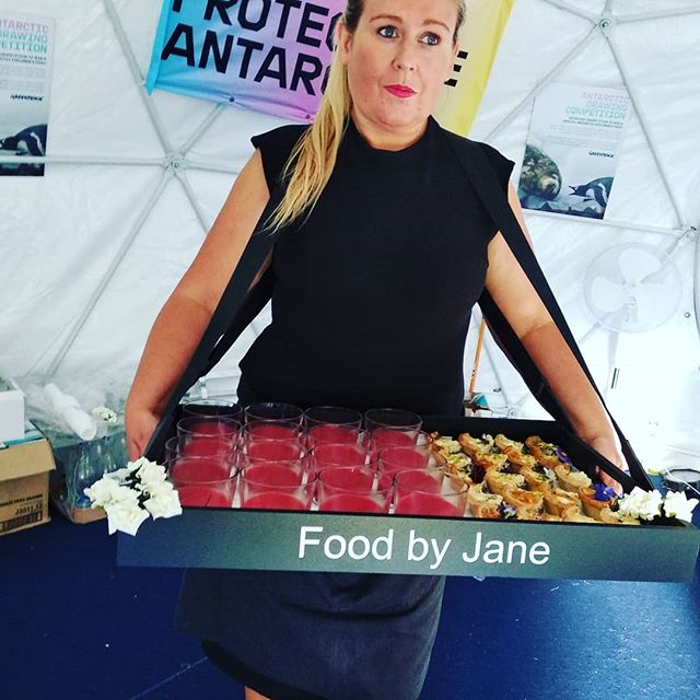 FoodbyJane catering vegan &amp; vegetarian food for Greenpeace Antarctica event in Cambridge. Always happy to travel.  #greenpeace #plantbased #vegetariansociety #saveourplanet