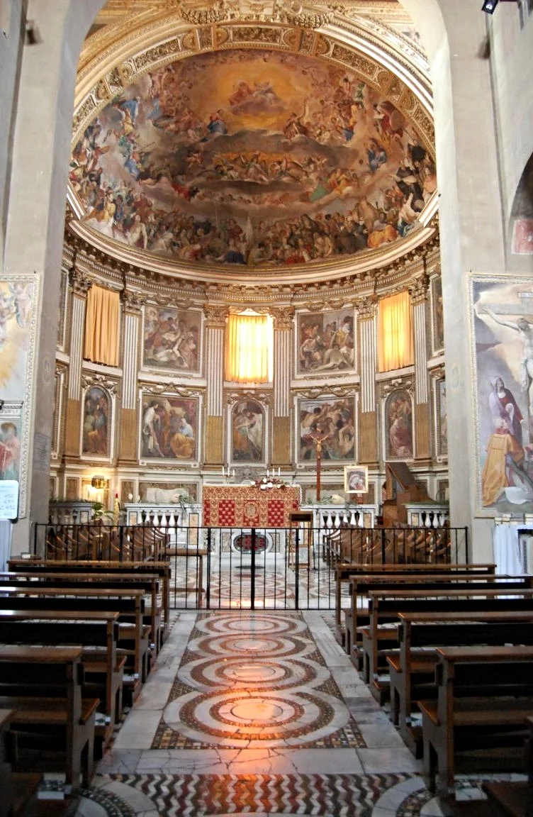 The Basilica of the Santi Quattro Coronati in Rome.