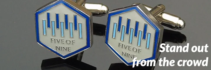 Five of Nine Club - Cufflinks