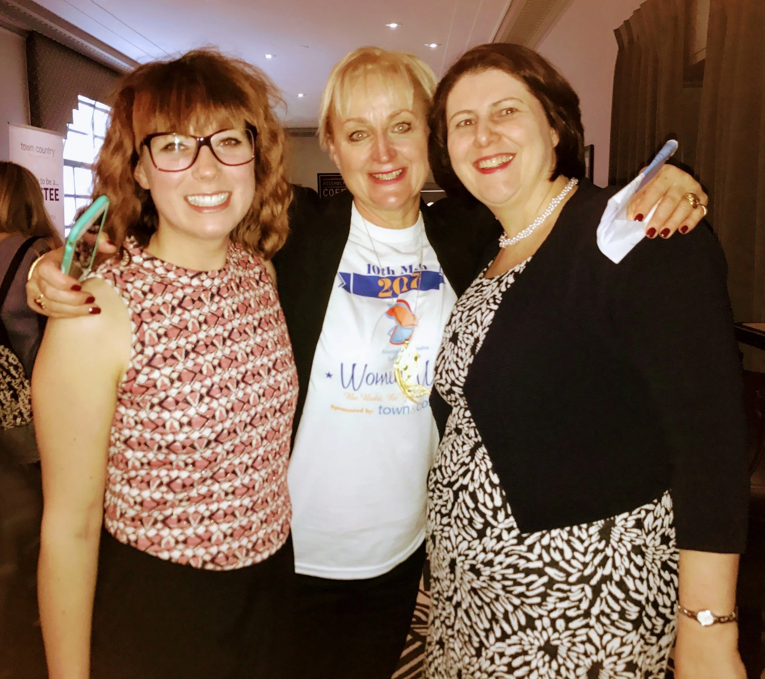 Fliss, Ania and Nicola 