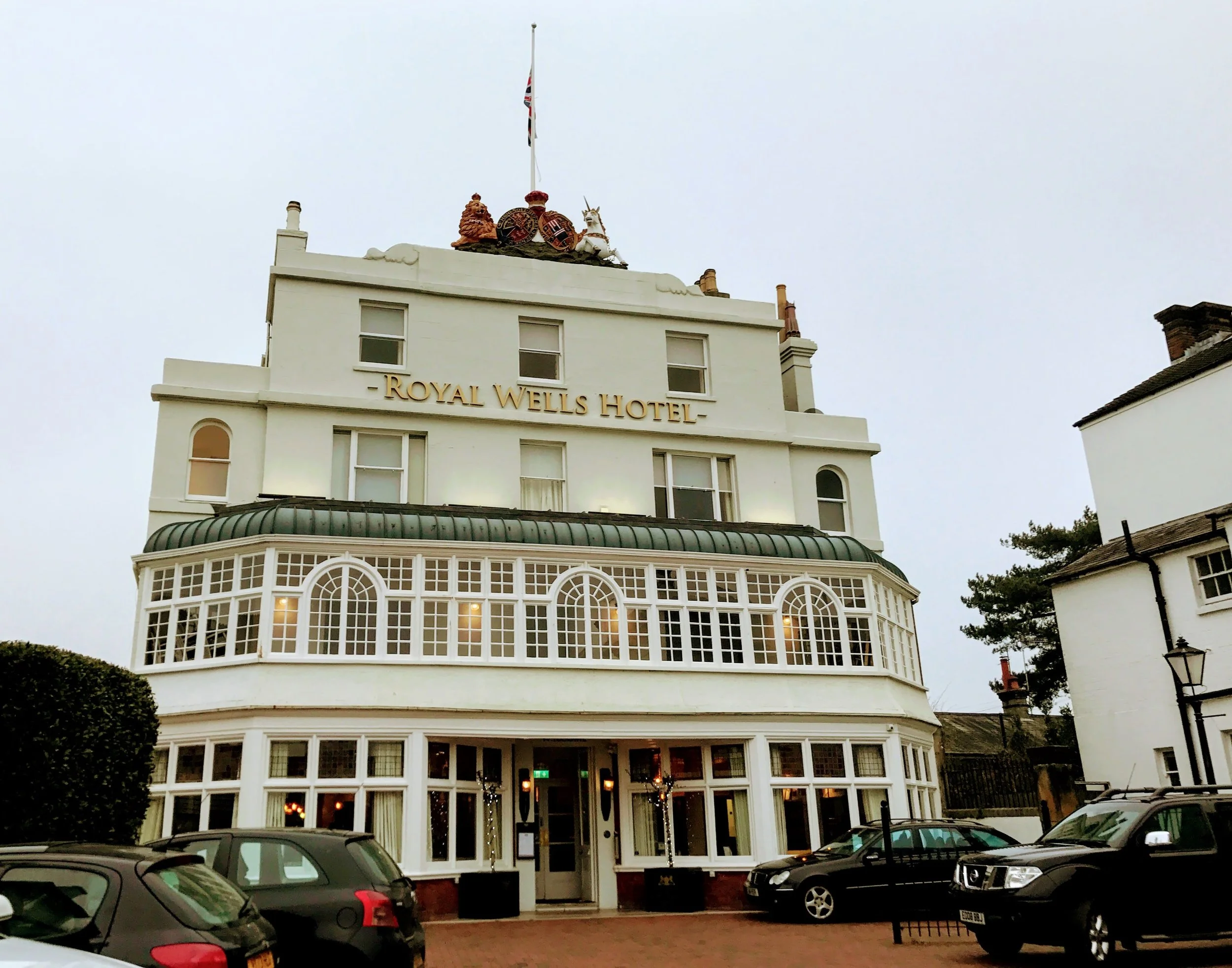 Our hotel for the night - The Royal Wells