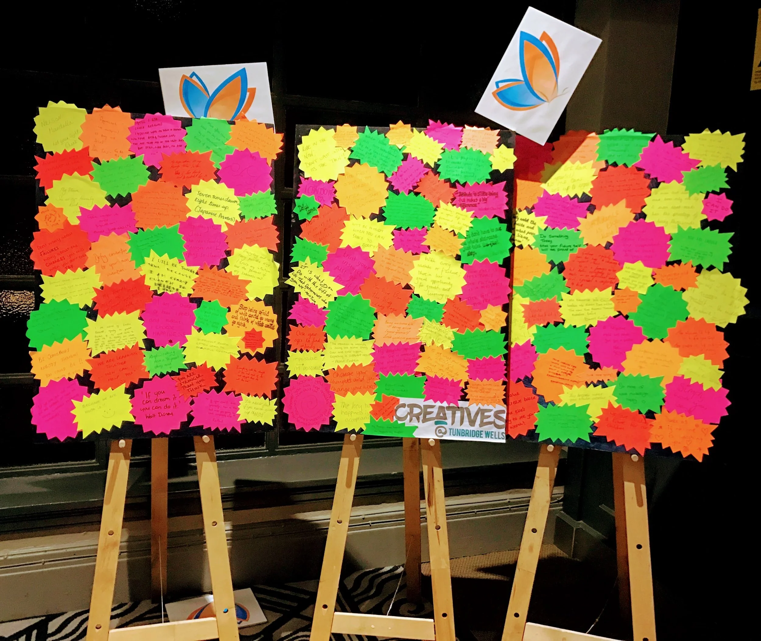 All the positive statements to empower this event - just go to show that Women Together Work.