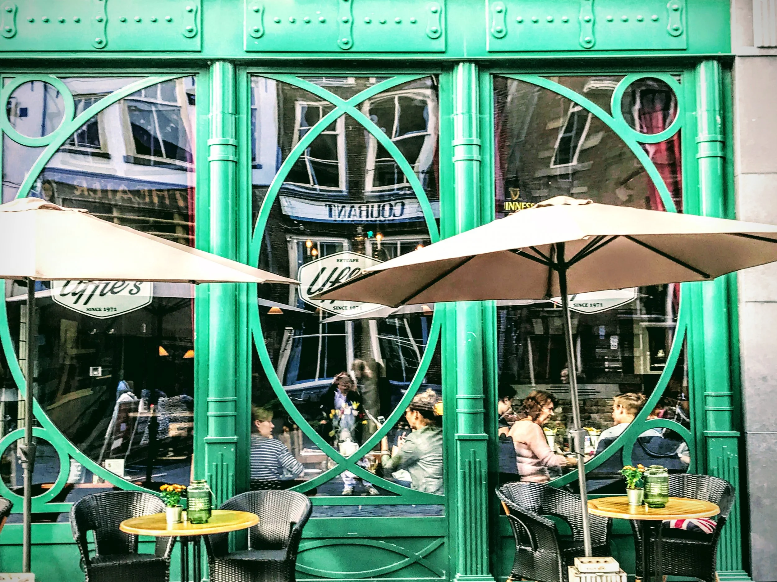 I loved the Vesica Pisces imagery, with the reflection of Paul and myself.