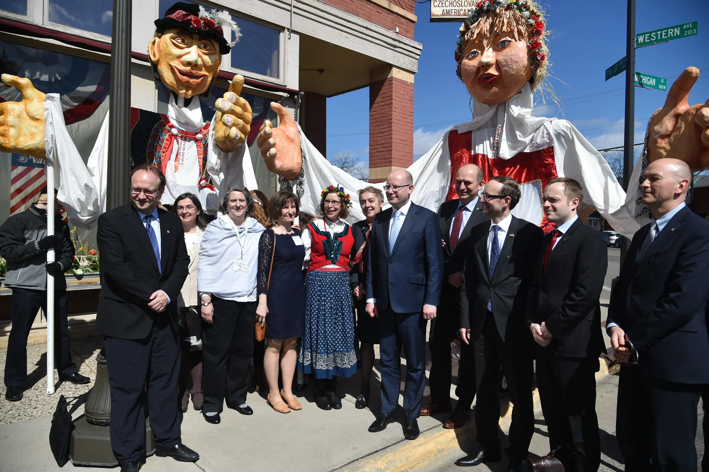 Premier Sobotka spotkał się z czeską społecznością w USA