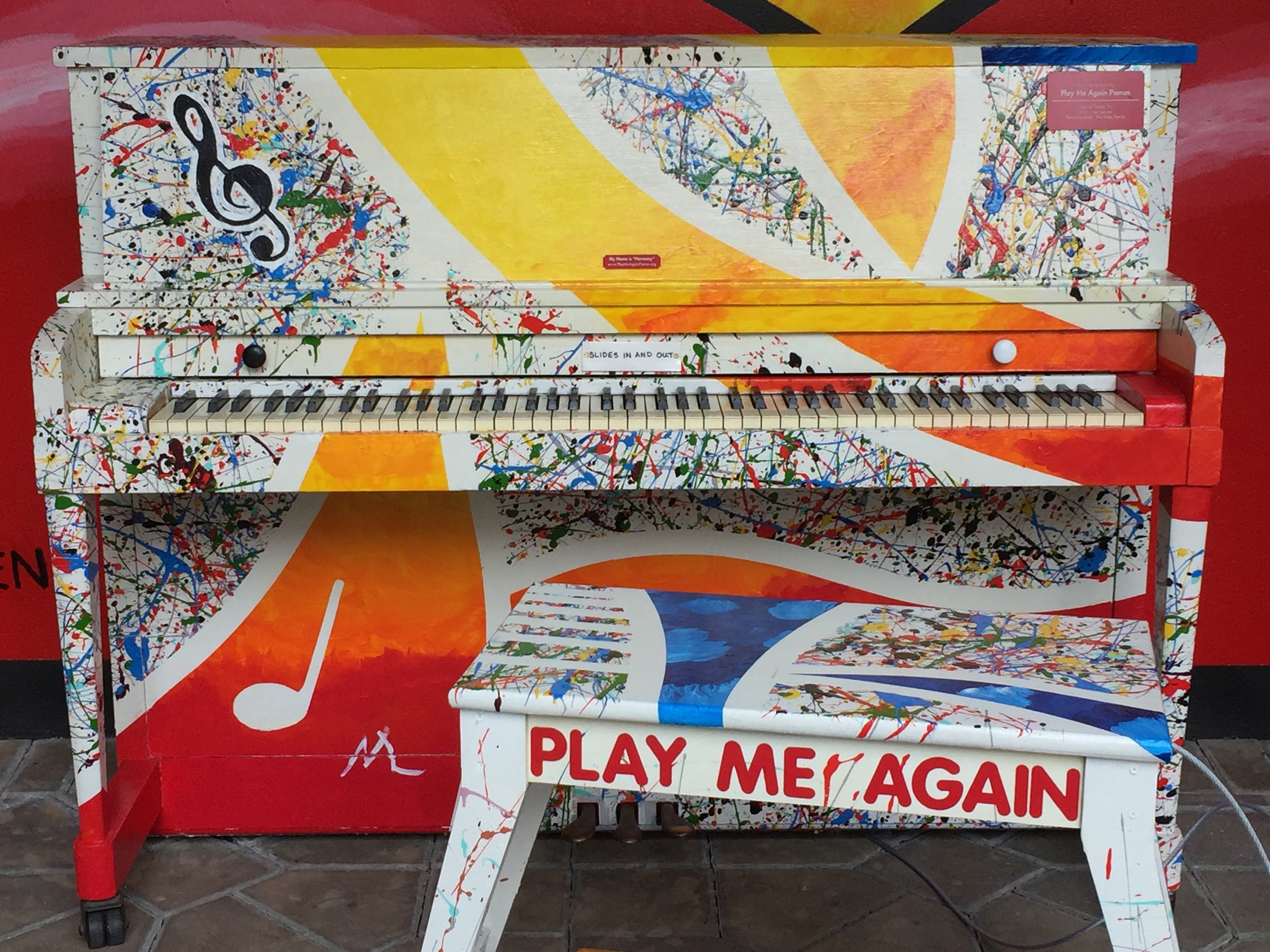 HARMONY is tuned bY Quigley Piano Technimcal Services and Finely Tuned Pianos .