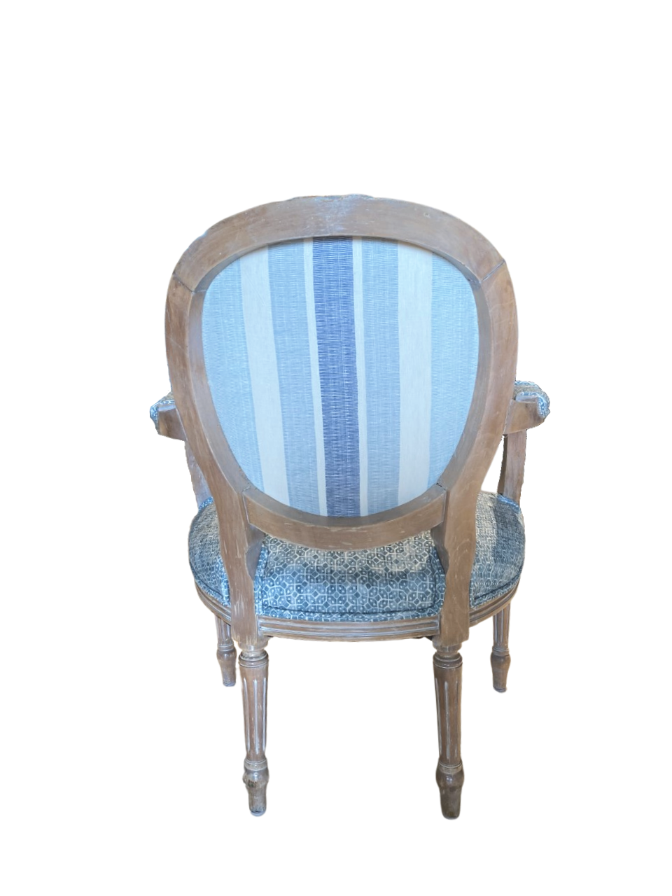 French Armchair in Geo Blue 2.png