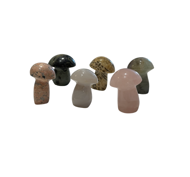 Petite Gemstone Mushrooms- Small