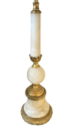 Pair of Marble Lamp Bases