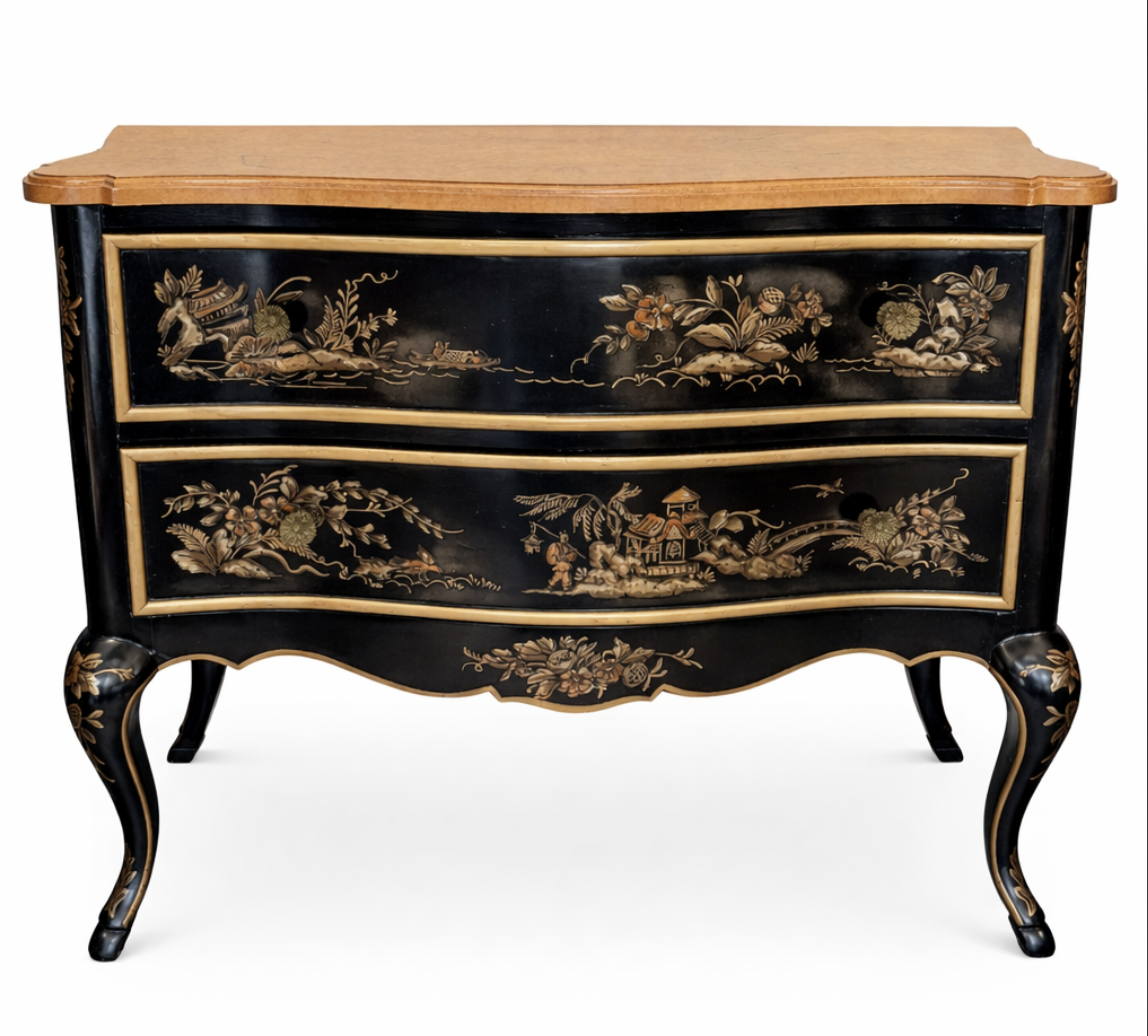 Antique Chinoiserie Dresser