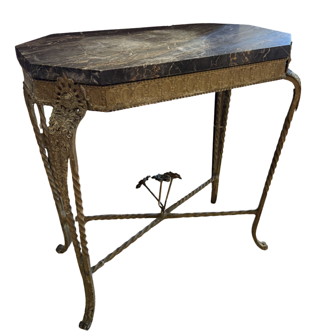 Marble Top Side Table