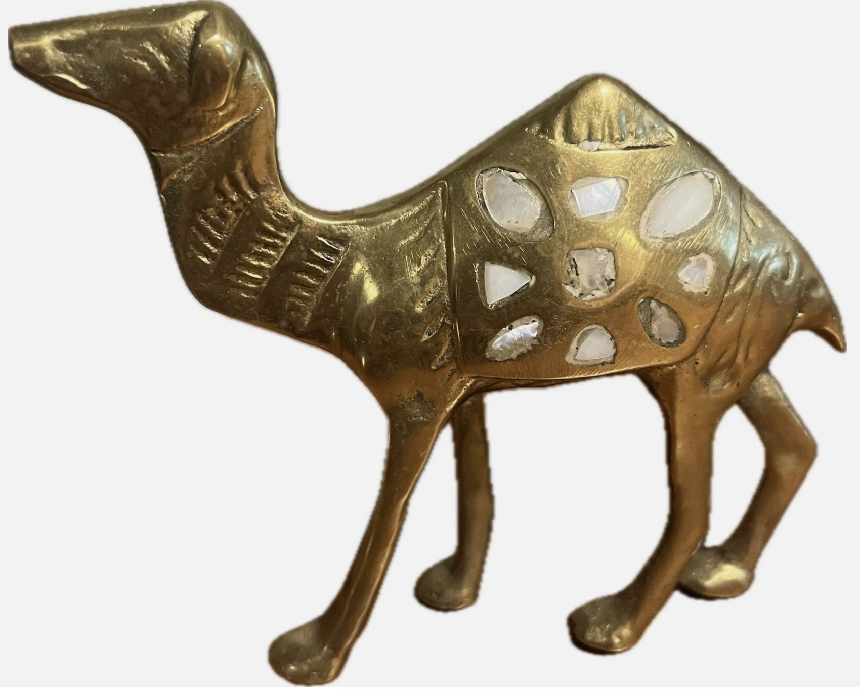 Antique Brass Camel
