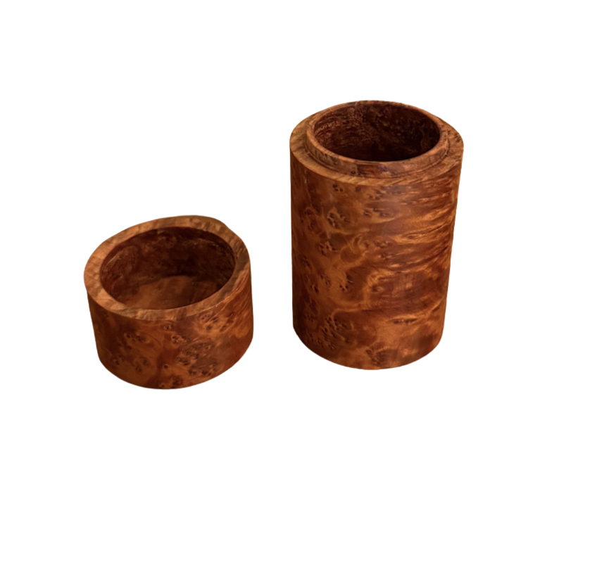 Moroccan Mahogany Match Box