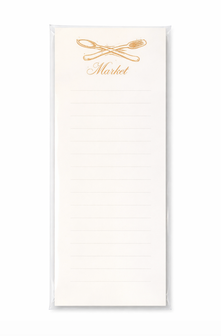 Fork & Spoon Market Notepad