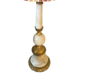 Pair of Marble Lamp Bases