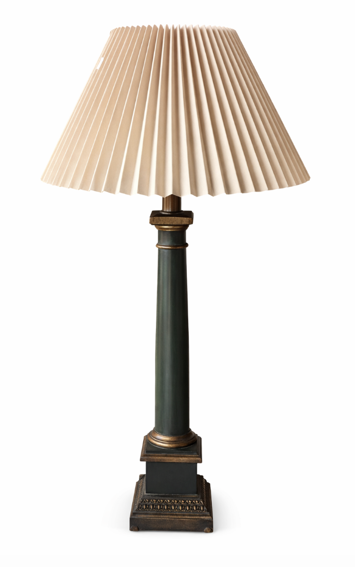 Green Empire Lamp Base