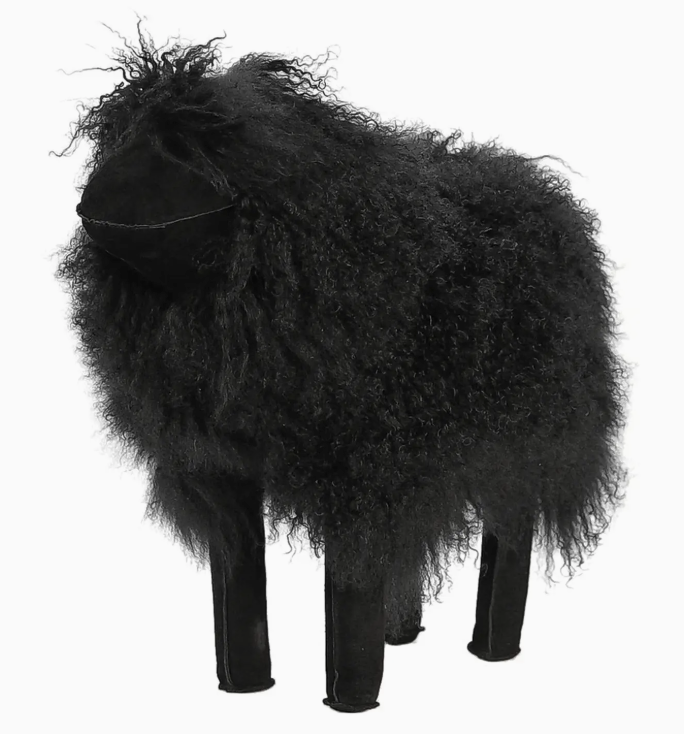 Decorative Black Tibetan Sheep
