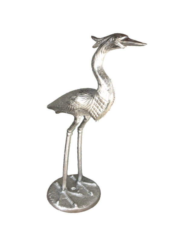 Silver Standing Pelican
