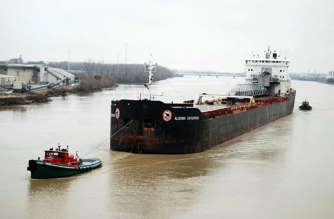 Algoma Enterprise ransported limestone to GLC Mineral June 2nd