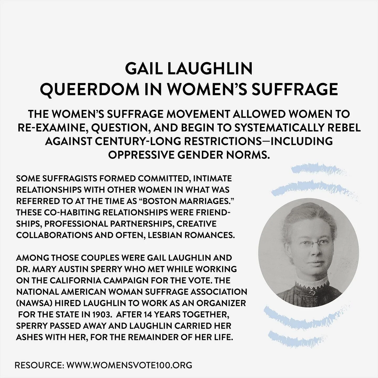 Yesterday when I was creating this graphic for @shemakeschicago I learned something new... I had never heard of the term &ldquo;Boston Marriage&rdquo;. I have been exploring LGBTQIA history and experience with the queer book club I started and have l
