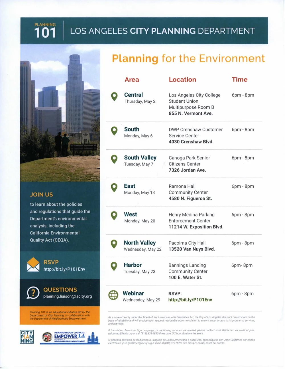 Planning 101 Flyer - Planning for the Environment - handed out to BABCNC by DCP 3-27-19 1000.jpg