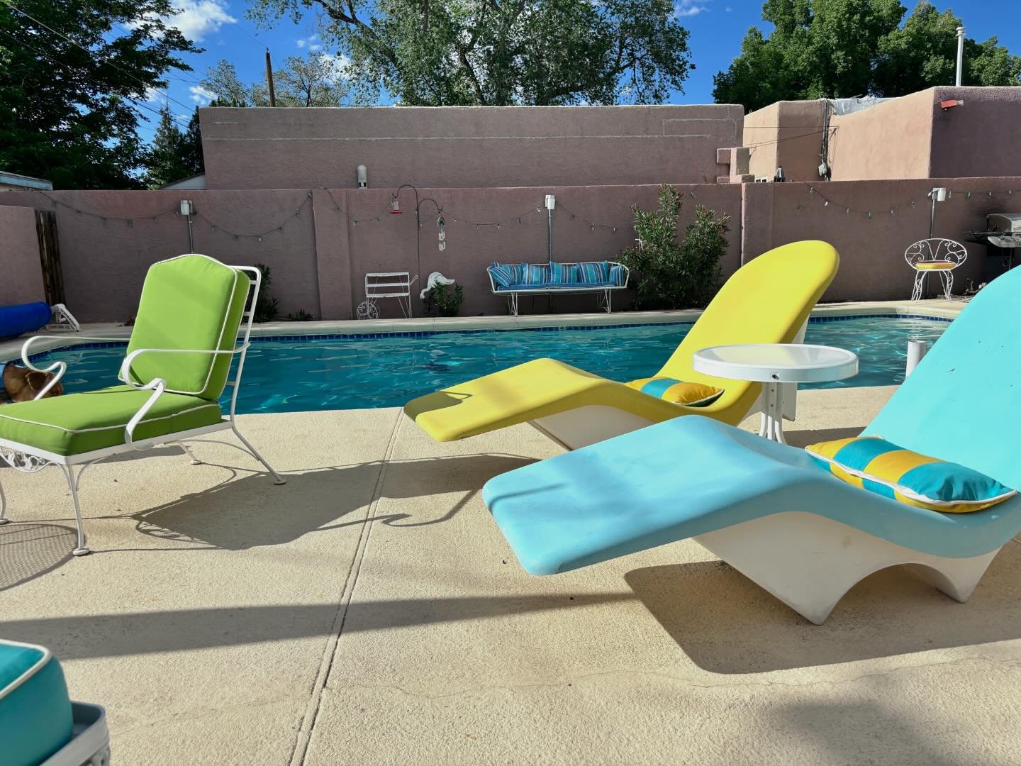 Summer ready #home

#fibrella #fibrellaloungechair #vintagestyle #vintagepoolstyle #mystyle #homestyle #vintageinspired #instahome #instasummer #instastyle #desertsky #instavintage #chellesummer #chellesummerstyle #summercolor #summerstyle #pool #ins