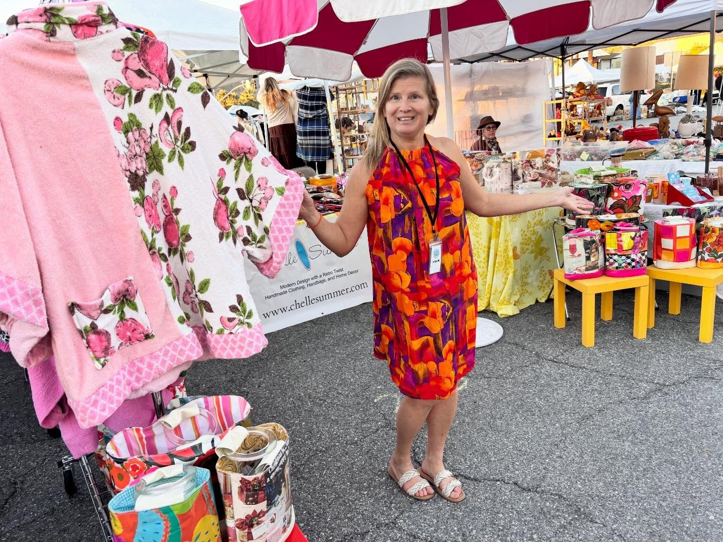 Today marked my two-year anniversary of selling Chelle Summer at the @psvintagemarket. Many people don&rsquo;t know that I was in a do or die situation with Chelle Summer two years ago. I never gained much traction in New Mexico and I had about a yea