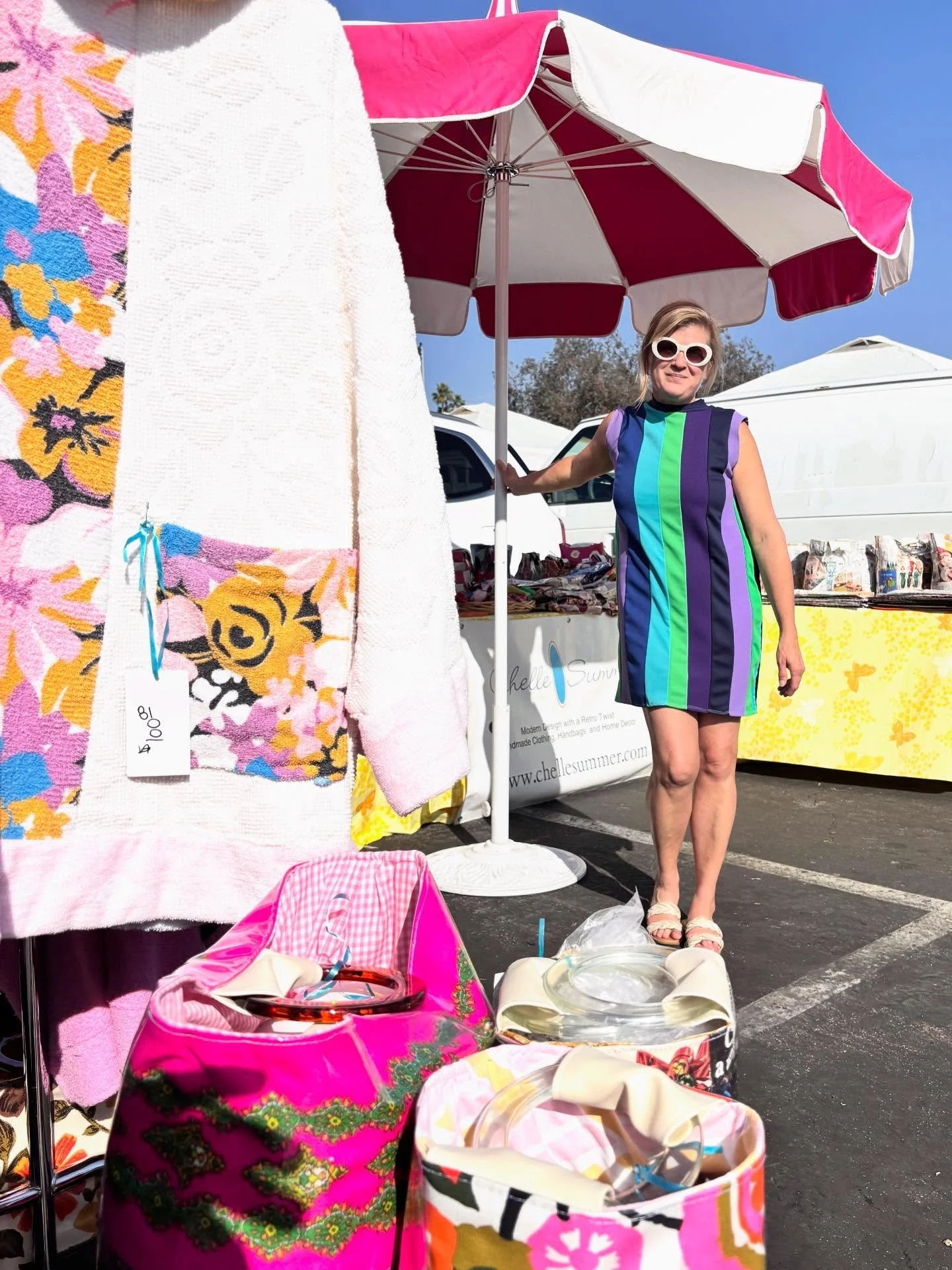 The 2025 Chelle Summer market season is now in the books. Thank you to everyone who added a piece of Chelle Summer to their lives this year. Look forward to lots of new items and trips to Palm Springs in 2026. And there&rsquo;s still time to order a 